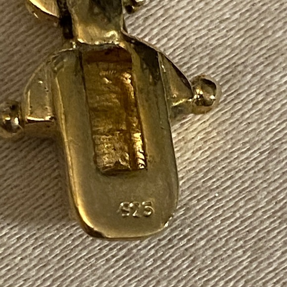 FAS Sterling (gold over) Amethyst Bracelet - Picture 5 of 14